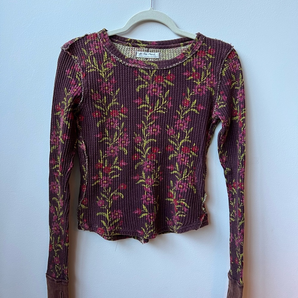 We The Free Floral Top
